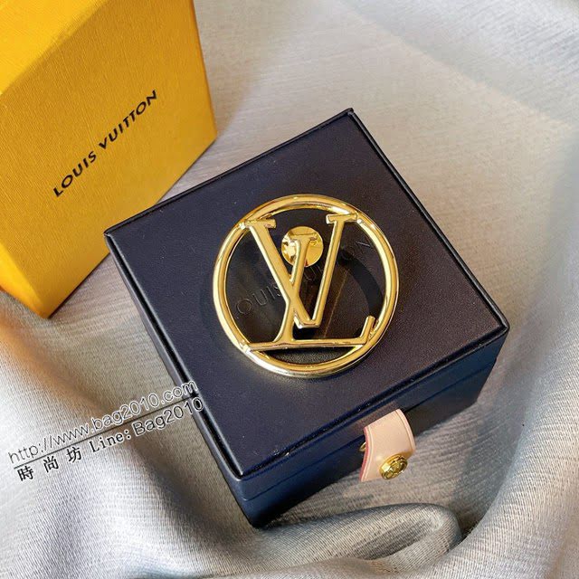 Louis Vuitton純銀飾品 路易威登字母光面胸針 LV字母圓環胸花胸針  zglv2155
